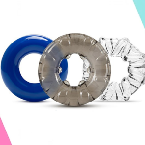 3 ANILLOS ERECTORES STAY HARD